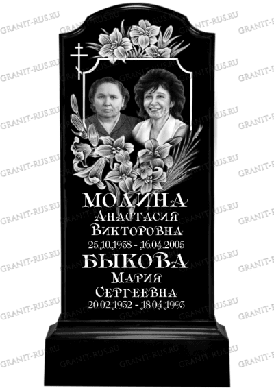 Памятник из литьевого мрамора СТ 023