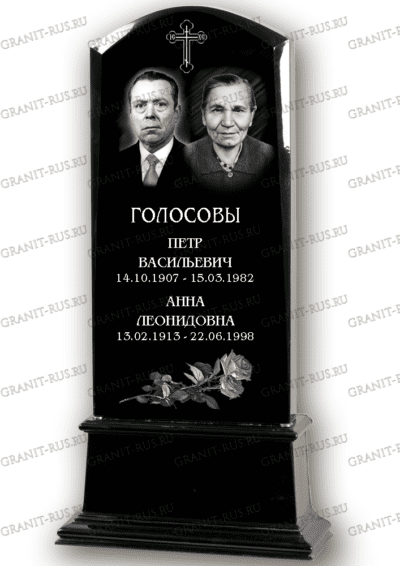 Памятник из литьевого мрамора СТ 030
