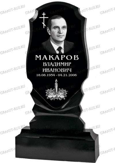 Памятник из литьевого мрамора СТ 037