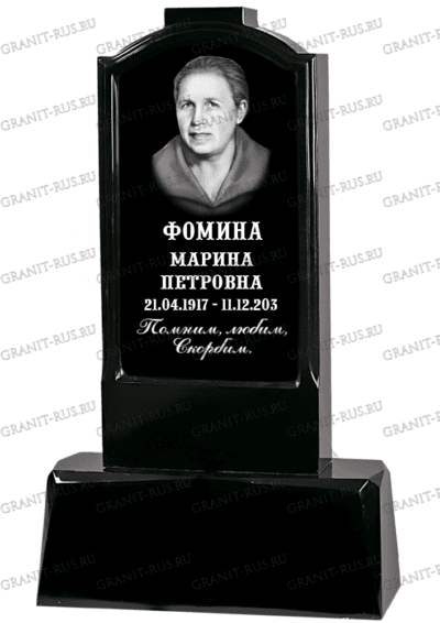 Памятник из литьевого мрамора СТ 040