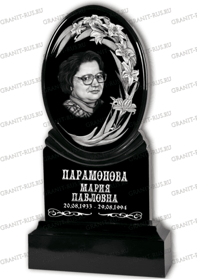 Памятник из литьевого мрамора СТ 049