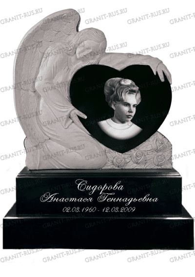 Памятник из литьевого мрамора СТ 051