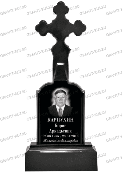 Памятник из литьевого мрамора СТ 052