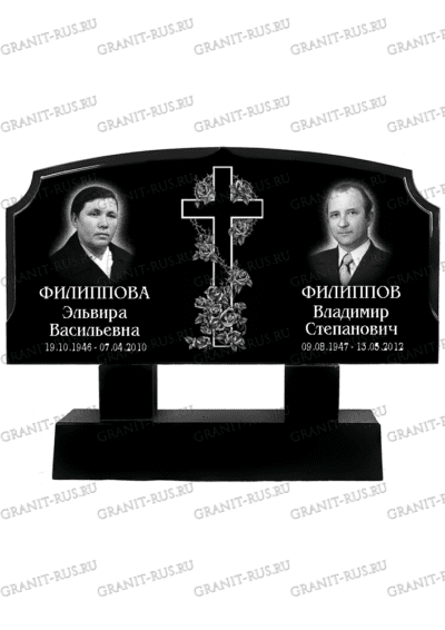 Памятник из литьевого мрамора СТ 054