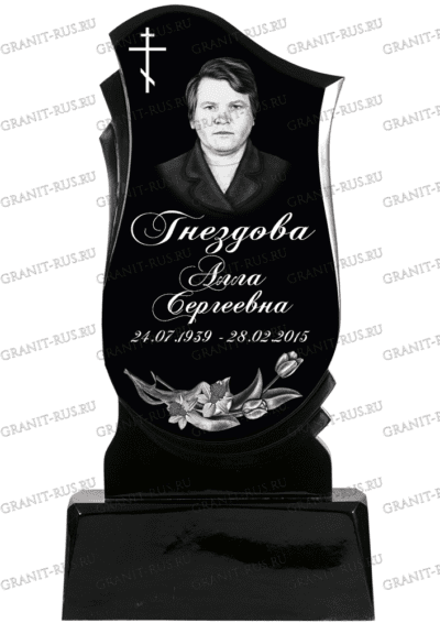Памятник из литьевого мрамора СТ 055