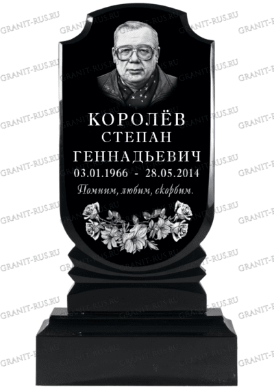 Памятник из литьевого мрамора СТ 059