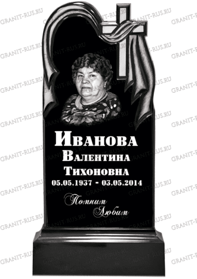 Памятник из литьевого мрамора СТ 009