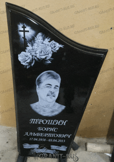 Памятник из литьевого мрамора СТ 006